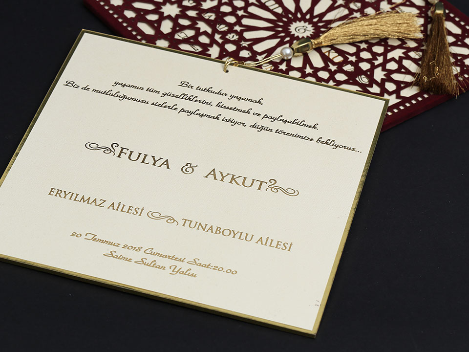 Alyans Davetiye     2018 - 3