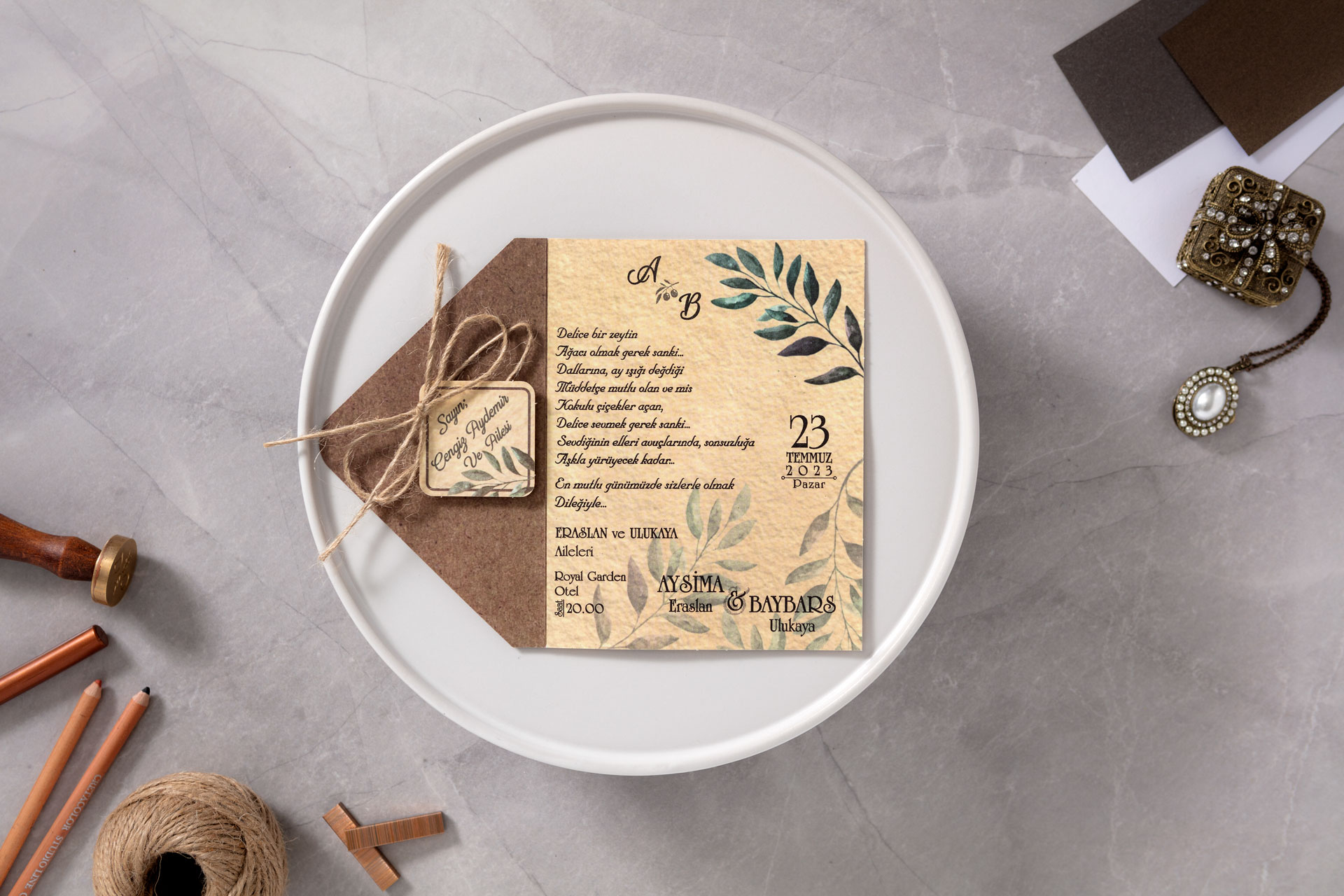 İklim Davetiye     10551 - 3