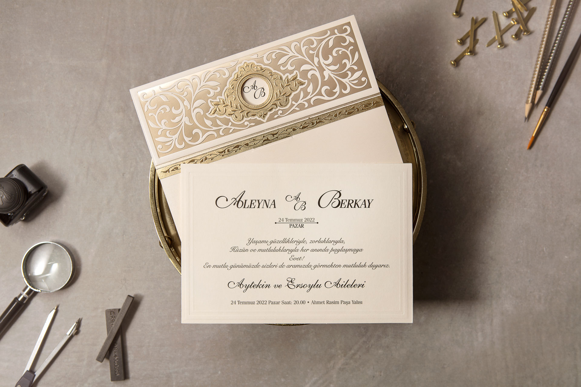 Wedding Davetiye     8396 - 3