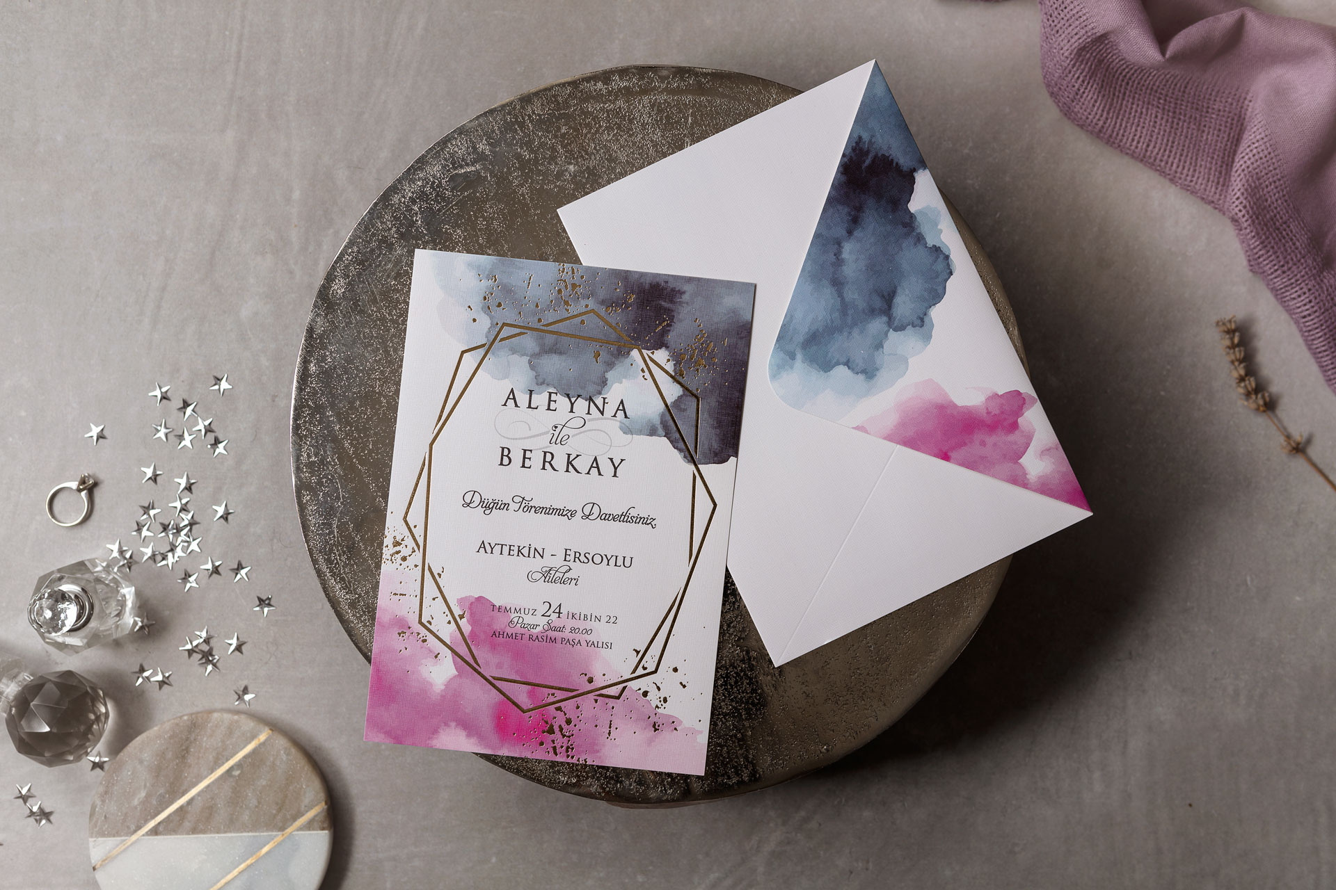 Wedding Davetiye     8409 - 2