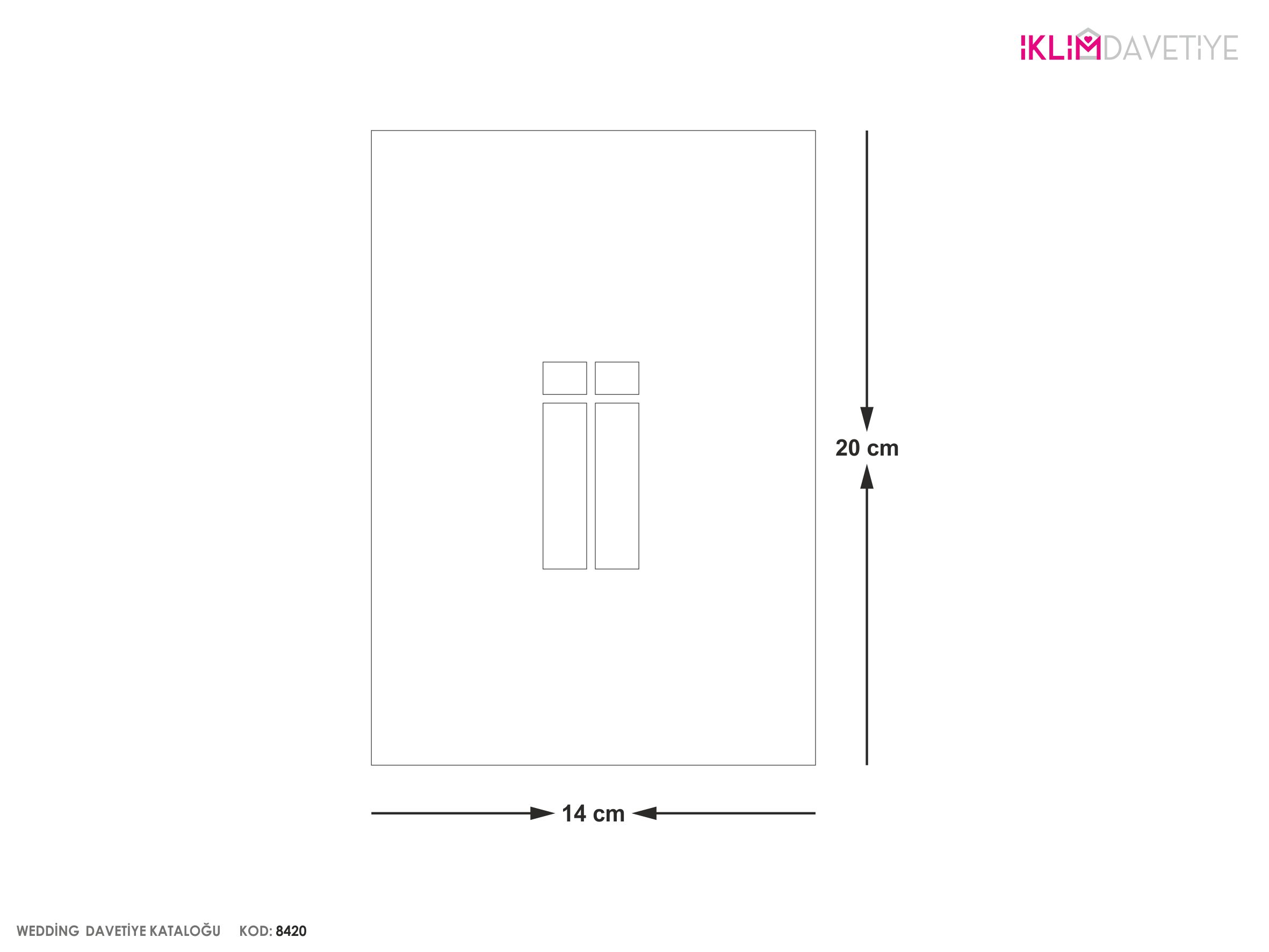 Wedding Davetiye     8420 - 6